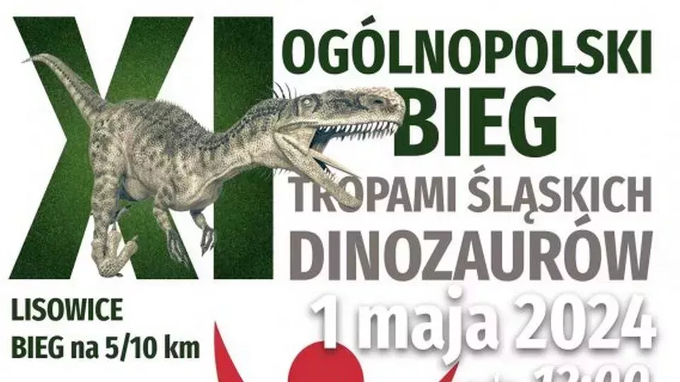 XI Ogólnopolski Bieg Tropami Dinozaurów w Lisowicach