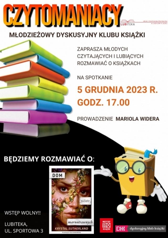 Czytomaniacy - Dyskusyjny Klub Książki dla dzieci i młodzieży 