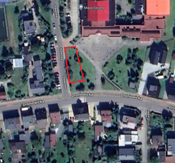 Lokalizacja eko parkingu, źródło: BIP UM Lubliniec