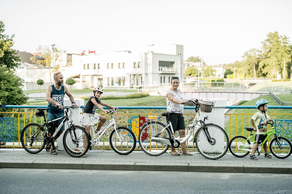 Rodzinna rowerowa gra miejska, zdj. Daniel Dmitriew, nadesłane: MDK Lubliniec