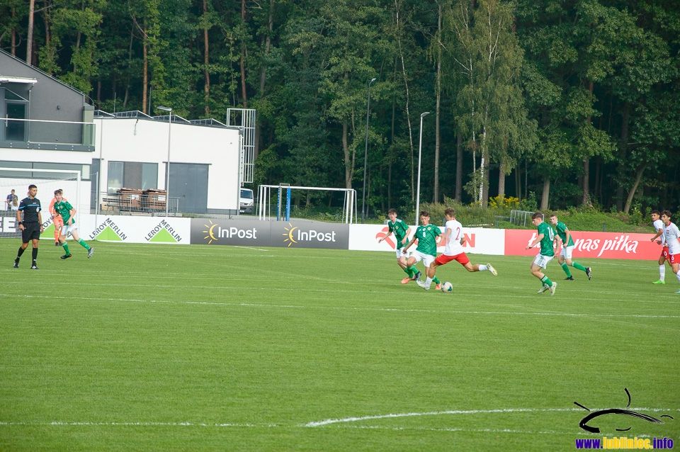 Mecz towarzyski Polska - Irlandia Północna U16 w Lublińcu (23.08.2022r.)