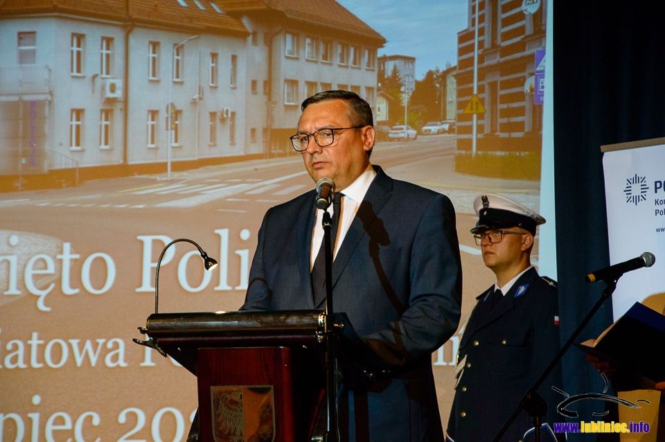 Obchody Święta Policji przez KPP w Lublińcu