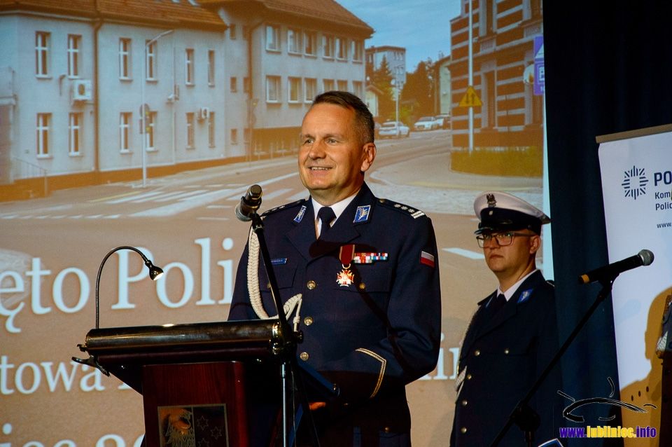 Obchody Święta Policji przez KPP w Lublińcu