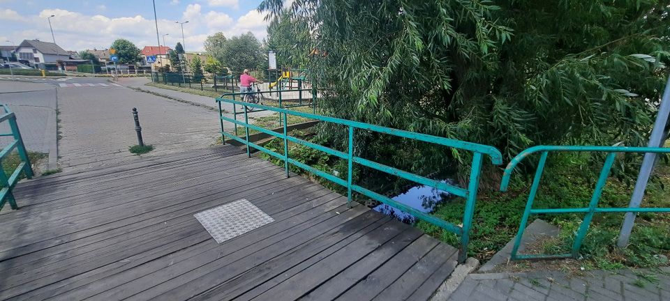 Obiekt mostowy na potoku Steblowskim pomiędzy ul. Damrota i al. Solidarności / zdj. BIP UM Lubliniec