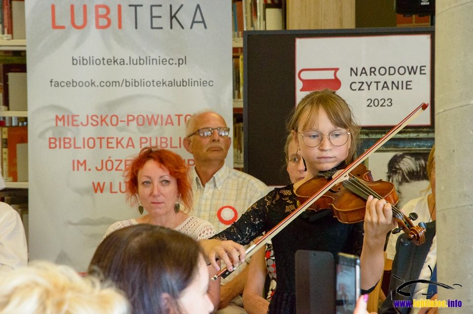 Narodowe Czytanie 2023 w Lublińcu