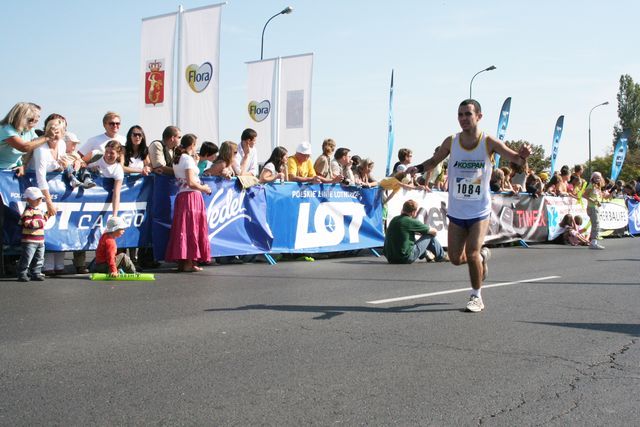 1084 - Mateusz podczas ostatnich metrów maratonu