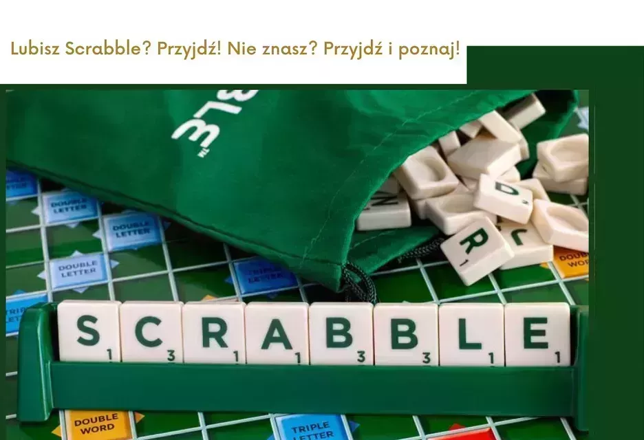 Lubisz Scrabble? Chcesz się nauczyć grać? Lubiteka zaprasza