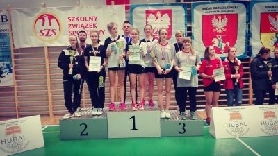 Medalowe badmintonistki z SP 2