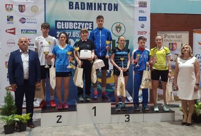 Ogromny sukces lublinieckiej badmintonistki !