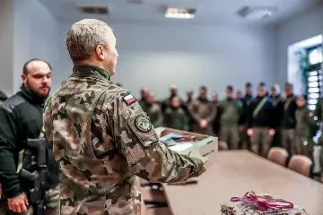 Żołnierze 13. Śląskiej Brygady Obrony Terytorialnej spędzili wigilię na granicy