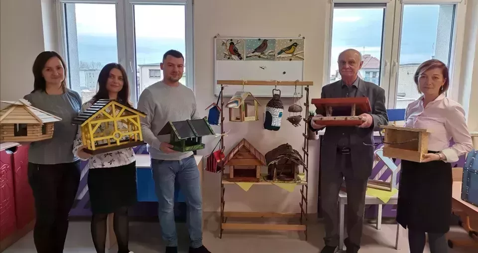 Rodzinny konkurs ekologiczny „Karmnik dla ptaków” w Przedszkolu nr 1 w Lublińcu