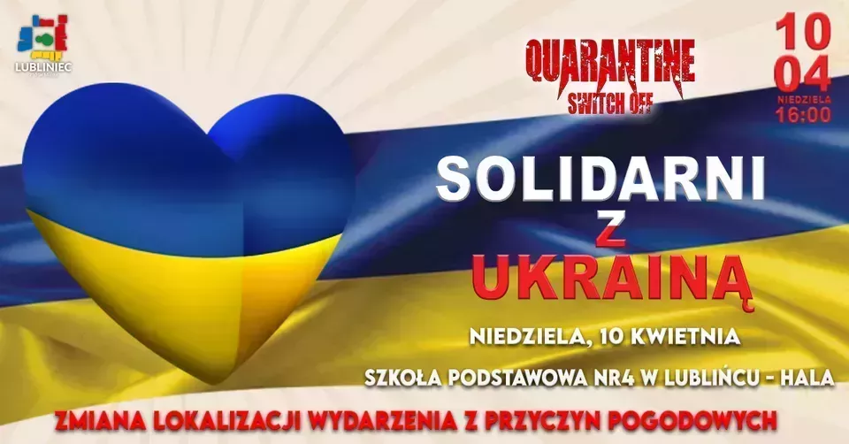Koncert „Solidarni z Ukrainą” na Bulwarze Franciszka Grotowskiego