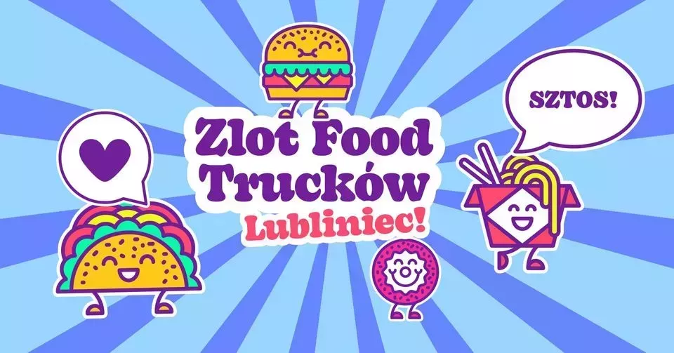 Majówka z food truckami w Lublińcu.