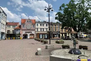Rynek miejski w Lublińcu