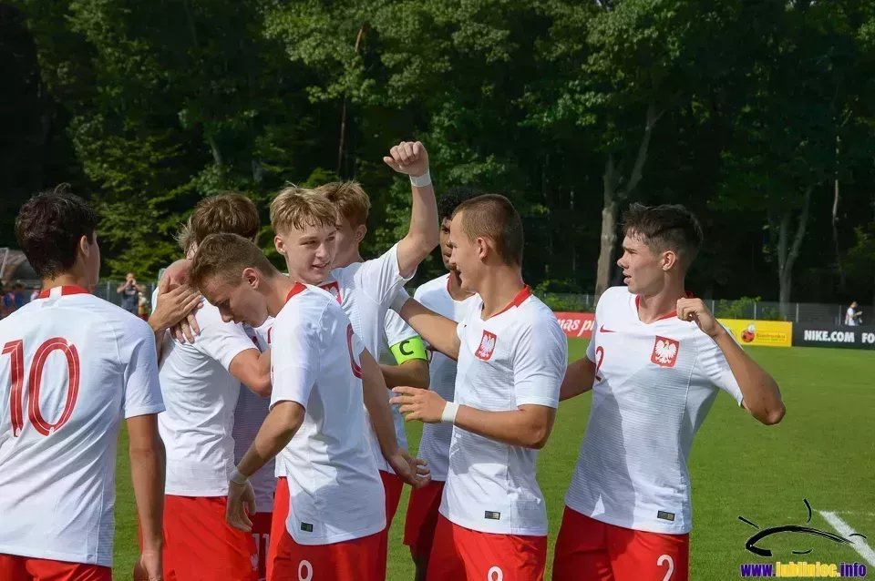 Reprezentacja Polski U16 wygrywa na Stadionie Miejskim w Lublińcu