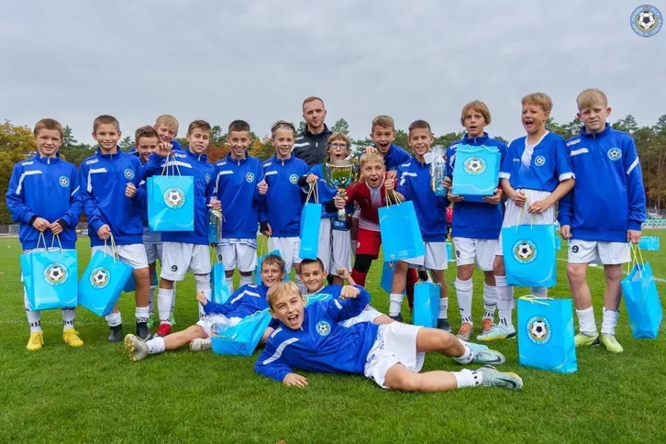 Reprezentacja Śląskiego Związku Piłki Nożnej U12 najlepsza podczas turnieju w Lublińcu