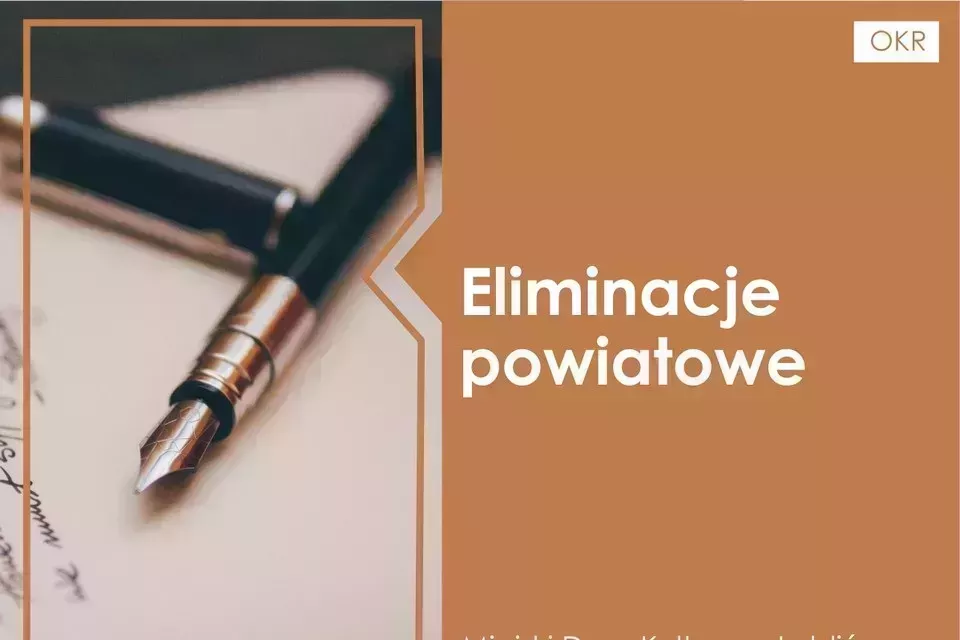 Eliminacje powiatowe 68. Ogólnopolskiego Konkursu Recytatorskiego / plakat: MDK Lubliniec