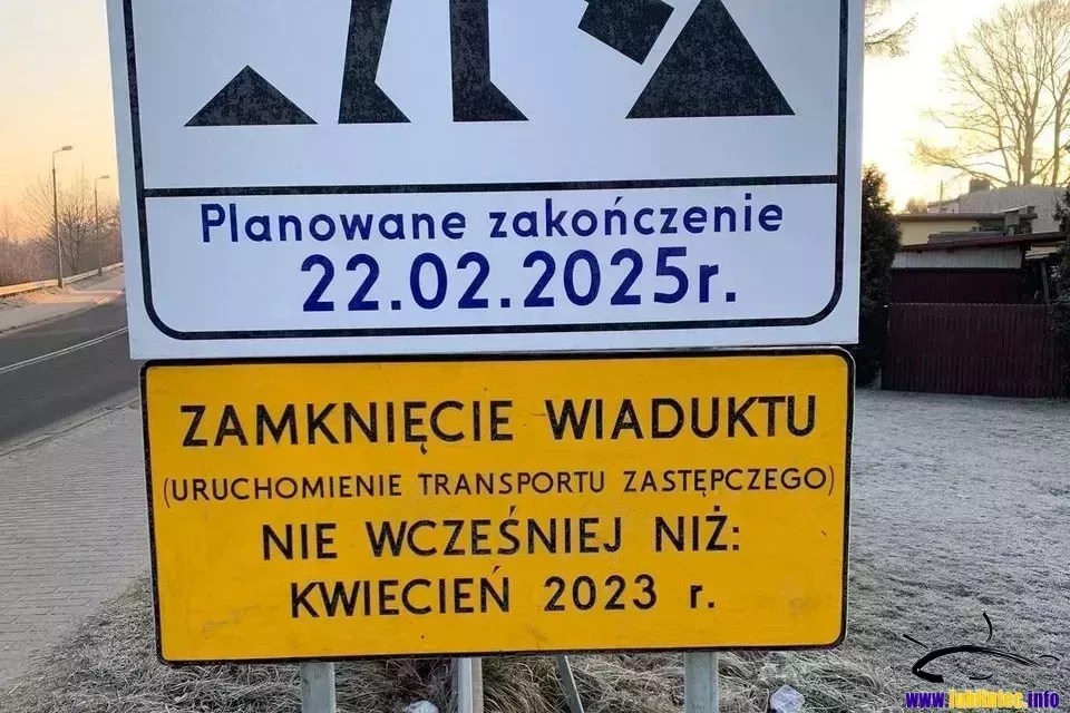 Zamknięcie wiaduktu w Lublińcu nie wcześniej niż w kwietniu