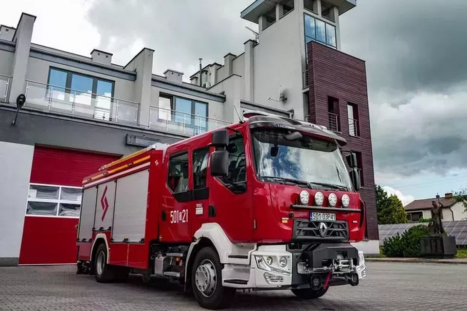 Dzień Otwarty w Komendzie Powiatowej Państwowej Straży Pożarnej w Lublińcu