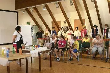Zakończyły się warsztaty artystyczne w Zespole Pieśni i Tańca „Śląsk”  dla osób ze szczególnymi potrzebami